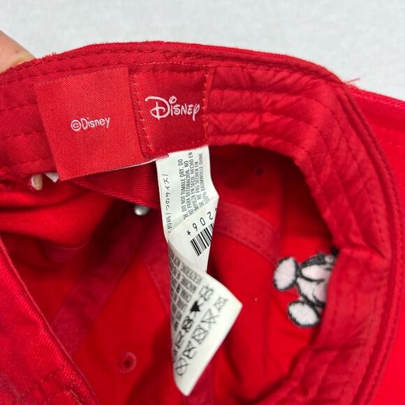 Disney Red Mickey Mouse Cap adjustable strap - Picture 5 of 7